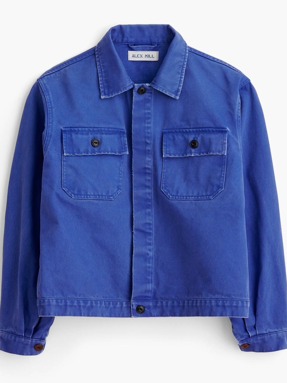 Alex Mill Washed Denim Work Jacket - Vintage Cobalt, Small - Picture 15 of 15